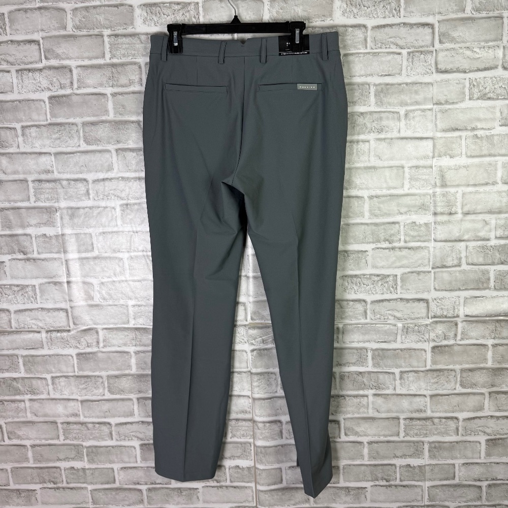 Dunning Golf Dark Gray Casual Performance Golf Pants Poly Stretch VARIOUS SIZES